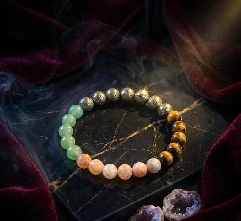 Original Natural Money Magnet Bracelet for Wealth, Abundance & Financial Success 4