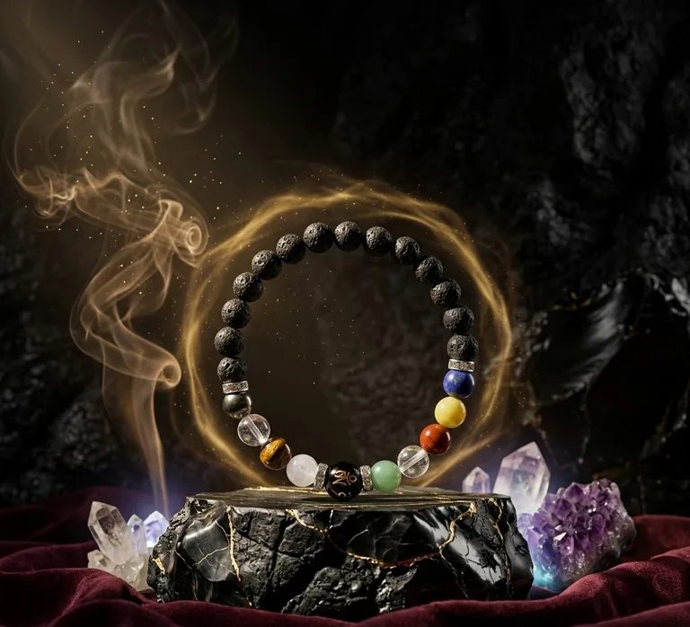 Original Natural Navgrah Shanti Bracelet for Planetary Balance, Protection & Positive Energy 4