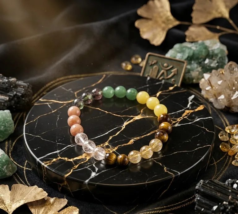 Original Natural Business Success Bracelet for Wealth, Career Growth & Prosperity 3