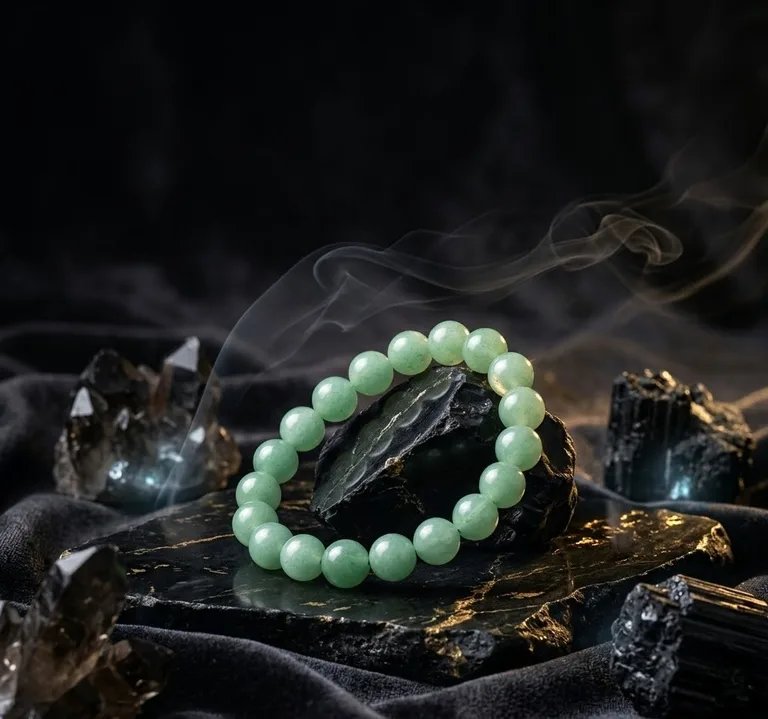 Original Natural Green Aventurine Bracelet for Luck, Prosperity & Growth 3