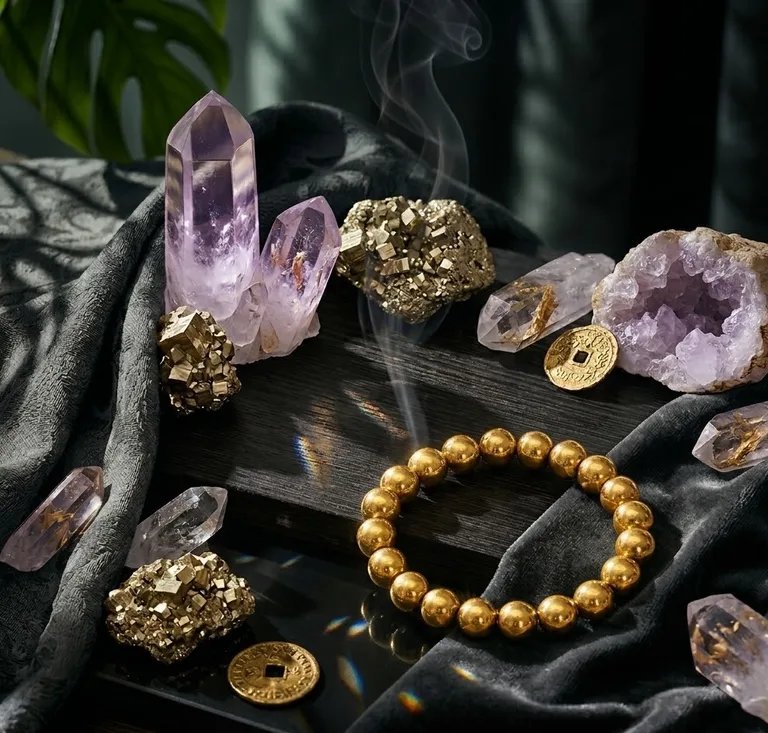 Original Natural Golden Pyrite Bracelet for Wealth, Prosperity & Business Success 2