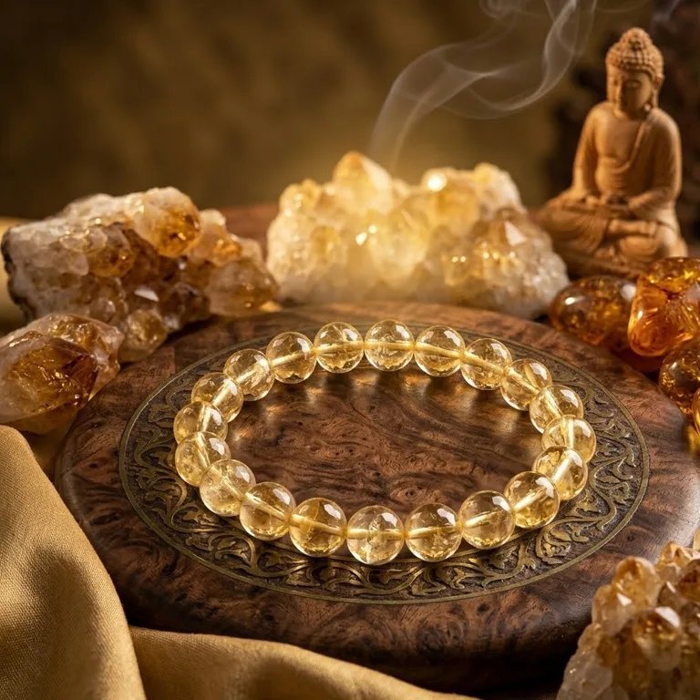 Original Natural Citrine Bracelet for Wealth, Success & Positive Energy  3