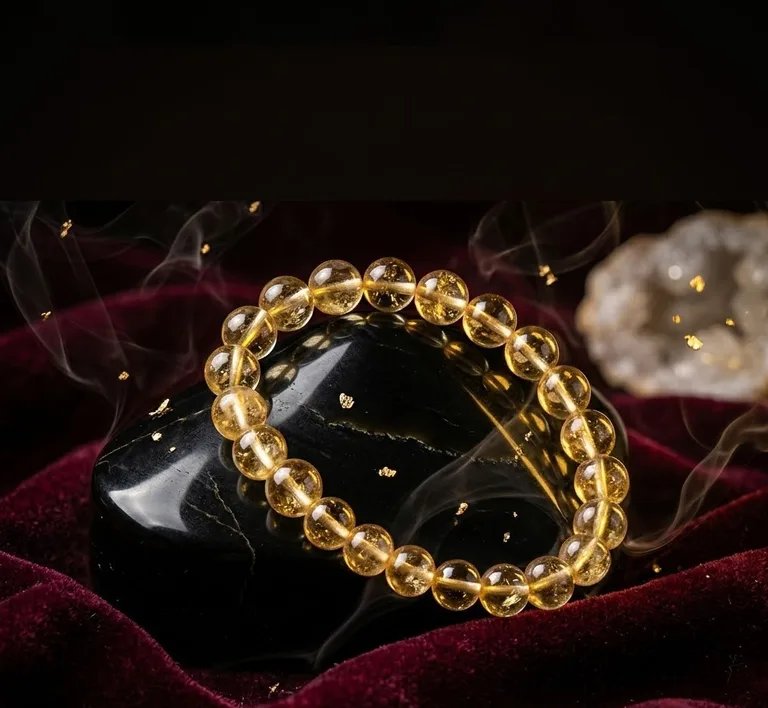 Original Natural Citrine Bracelet for Wealth, Success & Positive Energy  4