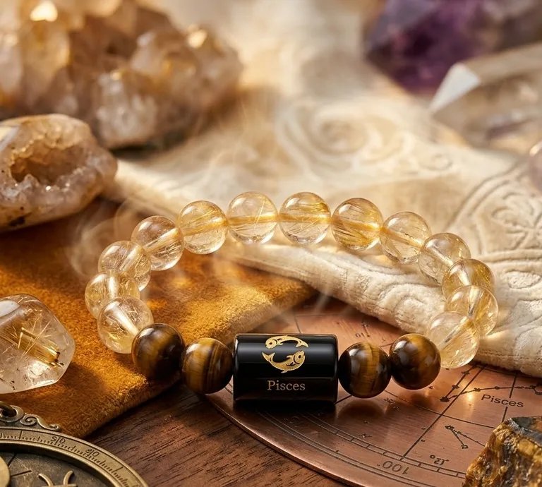 Pisces zodiac bracelet 2