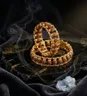 Original Natural Metal Rudraksha Bracelet for Spiritual Protection & Positive Energy 4