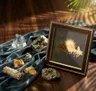 Original Natural Pyrite Horse Frame for Wealth, Success & Positive Energy | 1