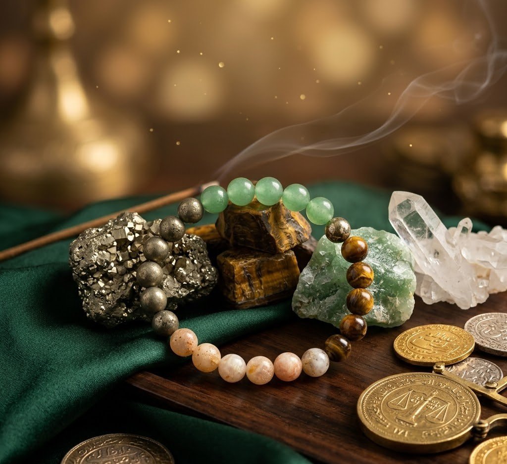 Original Natural Money Magnet Bracelet for Wealth, Abundance & Financial Success 2
