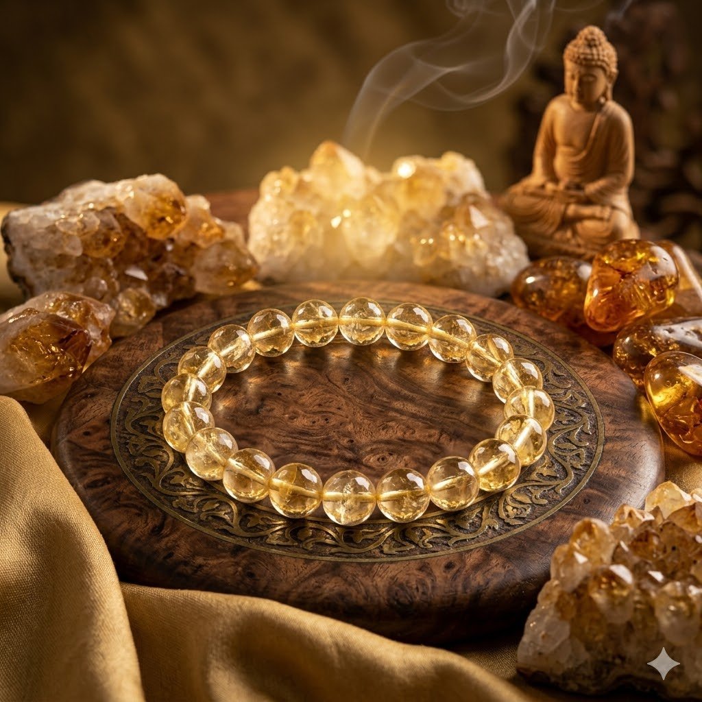 Premium Original Natural Citrine Bracelet for Wealth, Prosperity & Business Success 2