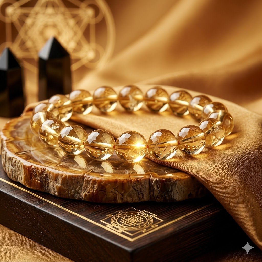 Premium Original Natural Citrine Bracelet for Wealth, Prosperity & Business Success 3